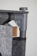 SZAFKA TURYSTYCZNA KEMPINGOWA SKŁADANA ELEGANCKA 57X48X80 WODOODPORNY BLAT