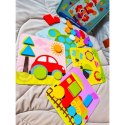 TOOKY TOY Puzzle 4 w 1 Układanka Klocki