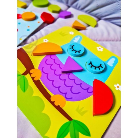 TOOKY TOY Puzzle 4 w 1 Układanka Klocki TOOKY TOY Puzzle 4 w 1 Układanka Klocki