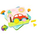 TOOKY TOY Puzzle 4 w 1 Układanka Klocki