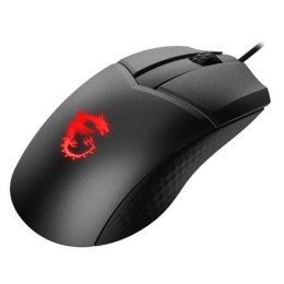 MSI Clutch GM41 Lightweight Optical, RGB LED light, Wireless connection, Black, Gaming Mouse, 1000 Hz