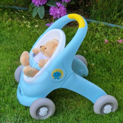 SMOBY MINIKISS CHODZIK WÓZEK DLA LALKI CROC 3W1 SMOBY MINIKISS CHODZIK WÓZEK DLA LALKI CROC 3W1