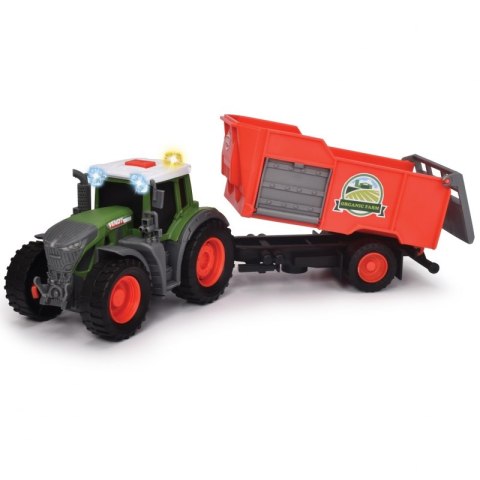 DICKIE Farm Traktor Fendt z przyczepką 26cm Bela Siana DICKIE Farm Traktor Fendt z przyczepką 26cm Bela Siana