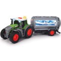 DICKIE Farm Traktor Fendt z przyczepką na mleko 26cm