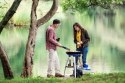 GRILL GAZOWY CADAC BBQ/PLANCHA CARRI CHEF 47CM