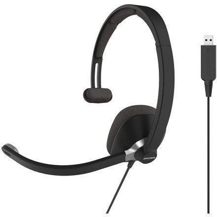 Koss USB Communication Headsets CS295 On-Ear, Microphone, Noice canceling, USB, Black