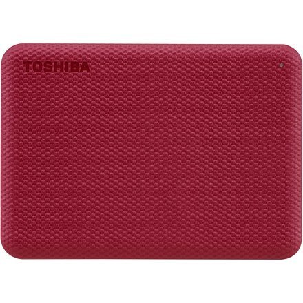 Toshiba Canvio Advance HDTCA10ER3AA 1000 GB, 2.5 ", USB 3.2 Gen1, Red