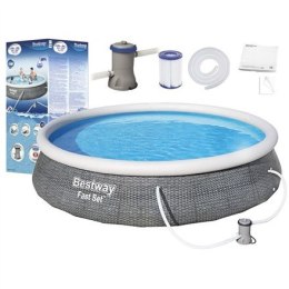 BestWay Pool Fast Set Round, 396x84 cm