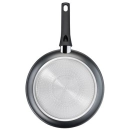 TEFAL Frying Pan G2700472 Daily Chef Diameter 24 cm, Suitable for induction hob, Fixed handle, Black