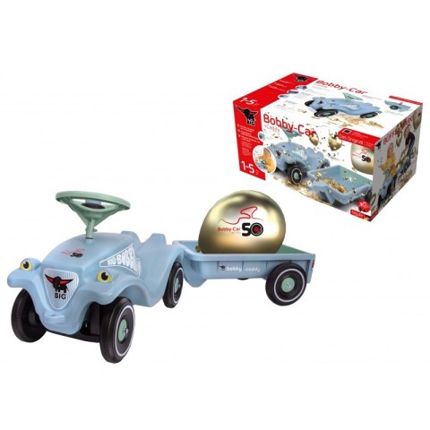 BIG JEŹDZIK BOBBY CAR CLASSIC Z KLAKSONEM+PRZYCZEP BIG JEŹDZIK BOBBY CAR CLASSIC Z KLAKSONEM+PRZYCZEP