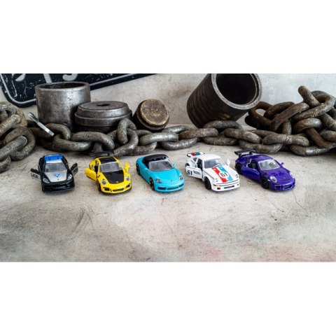 MAJORETTE Zestaw Samochodów Porsche 5szt MAJORETTE Zestaw Samochodów Porsche 5szt