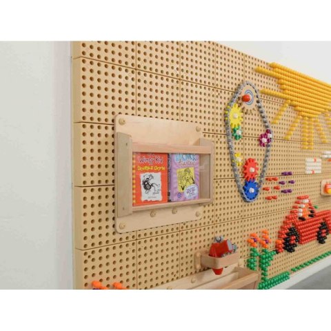 Drewniana Kasetka Na Przedmioty 40 cm - Tablica Naukowo-Kreatywna Masterkidz STEM Drewniana Kasetka Na Przedmioty 40 cm - Tablica Naukowo-Kreatywna Masterkidz STEM