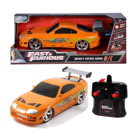 JADA Szybcy i Wściekli Brian's Toyota Supra 1:16 RC Samochód Zdalnie Sterowany JADA Szybcy i Wściekli Brian's Toyota Supra 1:16 RC Samochód Zdalnie Sterowany