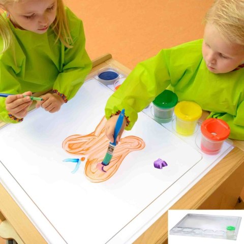 MASTERKIDZ Kwadratowa Taca do Malowania MASTERKIDZ Kwadratowa Taca do Malowania