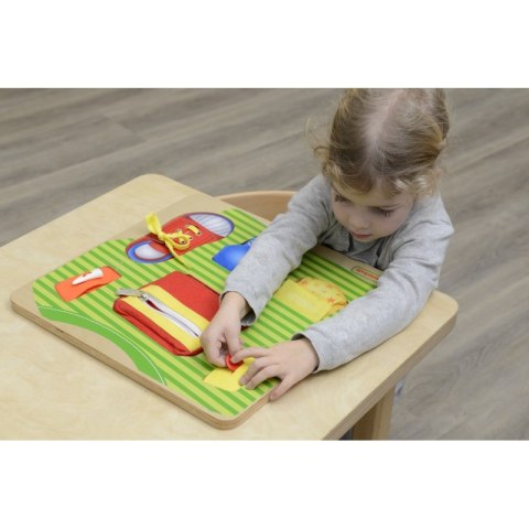 MASTERKIDZ Tablica Edukacyjna Trening Umiejętności Ubrania MASTERKIDZ Tablica Edukacyjna Trening Umiejętności Ubrania