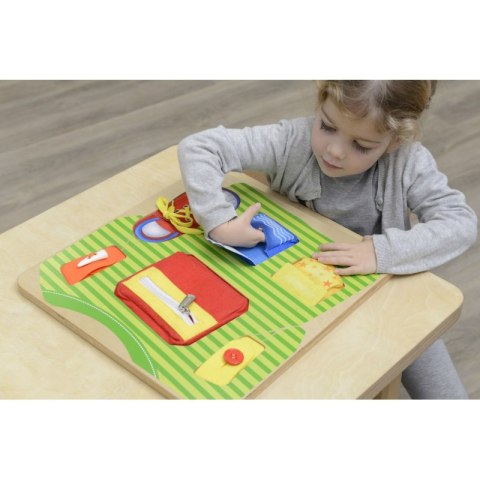 MASTERKIDZ Tablica Edukacyjna Trening Umiejętności Ubrania MASTERKIDZ Tablica Edukacyjna Trening Umiejętności Ubrania