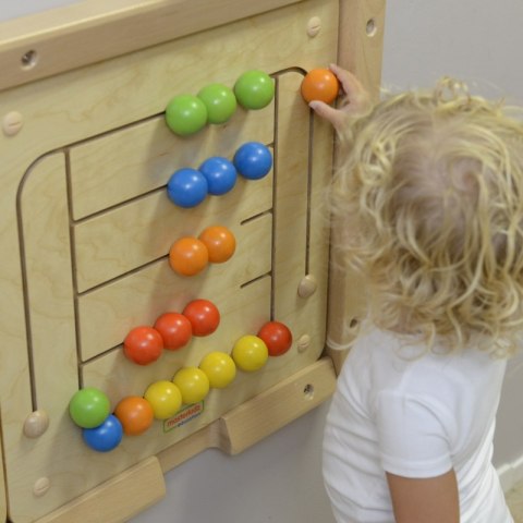 MASTERKIDZ Tablica Ścienna Edukacyjna Labirynt Koraliki MASTERKIDZ Tablica Ścienna Edukacyjna Labirynt Koraliki