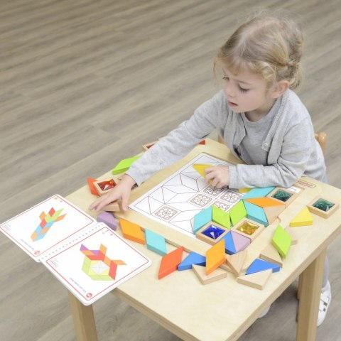 MASTERKIDZ Układanka Mozaika Nauka Kolorów i Kształtów Tangram MASTERKIDZ Układanka Mozaika Nauka Kolorów i Kształtów Tangram