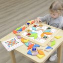 MASTERKIDZ Układanka Mozaika Nauka Kolorów i Kształtów Tangram