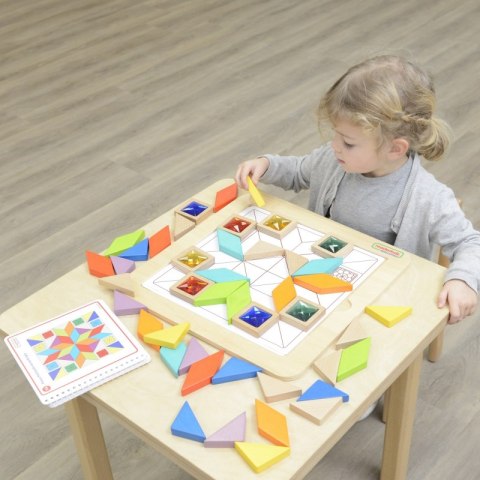 MASTERKIDZ Układanka Mozaika Nauka Kolorów i Kształtów Tangram MASTERKIDZ Układanka Mozaika Nauka Kolorów i Kształtów Tangram