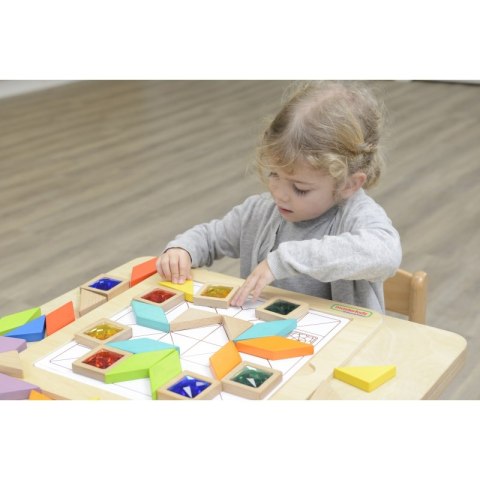 MASTERKIDZ Układanka Mozaika Nauka Kolorów i Kształtów Tangram MASTERKIDZ Układanka Mozaika Nauka Kolorów i Kształtów Tangram