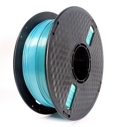 Flashforge Filament, PLA Silk Rainbow 3DP-PLA-SK-01-BG	 1.75 mm diameter, 1kg/spool, Blue/Green