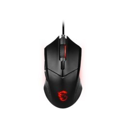 MSI Optical, RGB LED light, Black, Gaming Mouse