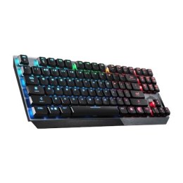 MSI VIGOR GK50 LOW PROFILE TKL Gaming keyboard, USB, RGB LED light, US, Wired, Black