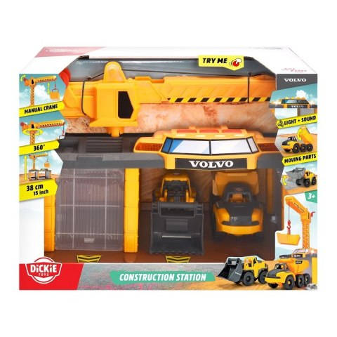 DICKIE Construction Stacja Budowlana Volvo Koparka Wywrotka DICKIE Construction Stacja Budowlana Volvo Koparka Wywrotka