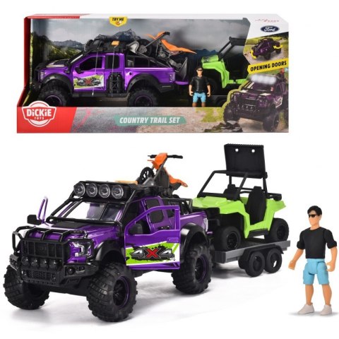 DICKIE Playlife Zestaw Offroad Samochód Quad Motor Figurka DICKIE Playlife Zestaw Offroad Samochód Quad Motor Figurka