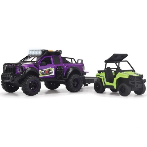 DICKIE Playlife Zestaw Offroad Samochód Quad Motor Figurka DICKIE Playlife Zestaw Offroad Samochód Quad Motor Figurka