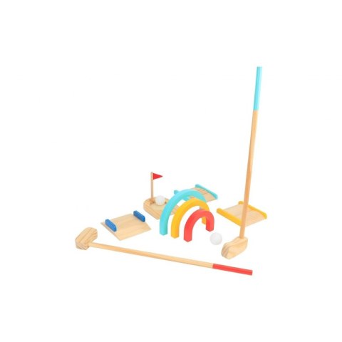 Tooky Toy Drewniany Krykiet Gra Sportowa Ogrodowa Dla 4 Osób Tooky Toy Drewniany Krykiet Gra Sportowa Ogrodowa Dla 4 Osób