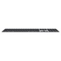 Apple Magic Keyboard with Touch ID MMMR3Z/A Standard, Wireless, International English, Numeric keypad, Black, Bluetooth