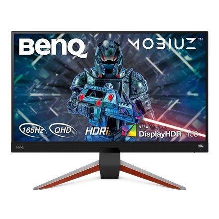 Benq Monitor EX2710Q 27 ", IPS, QHD, 2560 x 1440, 16:9, 1 ms, 400 cd/m², Dark grey, HDMI ports quantity 2, 144 Hz