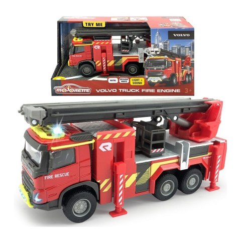 MAJORETTE Grand Volvo Straż Pożarna 19cm MAJORETTE Grand Volvo Straż Pożarna 19cm