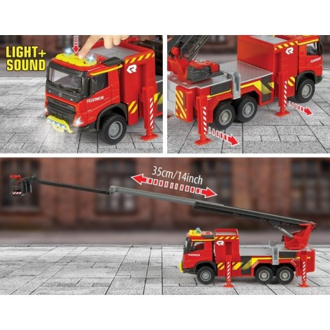 MAJORETTE Grand Volvo Straż Pożarna 19cm MAJORETTE Grand Volvo Straż Pożarna 19cm