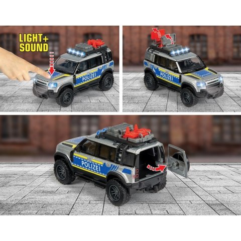 MAJORETTE Grand Land Rover Policja 12,5cm MAJORETTE Grand Land Rover Policja 12,5cm