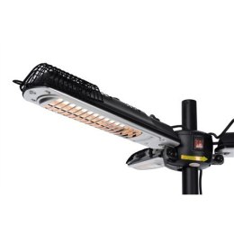 SUNRED Heater PH10, Bright Parasol Infrared, 2000 W, Black/Silver