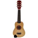 VIGA TOYS DREWNIANA GITARA DLA DZIECI NATURALNA