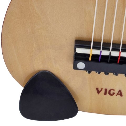 VIGA TOYS DREWNIANA GITARA DLA DZIECI NATURALNA VIGA TOYS DREWNIANA GITARA DLA DZIECI NATURALNA
