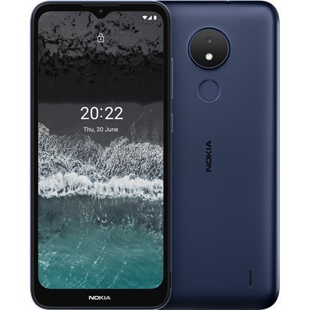 Nokia C21 TA-1352 Blue, 6.52 ", IPS LCD, 720 x 1600 pixels, 32 MB, Dual SIM, Unisoc SC9863A, Nano Sim, 3G, Bluetooth, 4.2, USB v