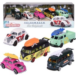 MAJORETTE Zestaw Samochodów Volkswagen Beetle 5szt