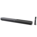 Sharp HT-SB100 2.0 Soundbar for TV above 32", HDMI ARC/CEC, Aux-in, Optical, Bluetooth, USB, 80cm, Gloss Black