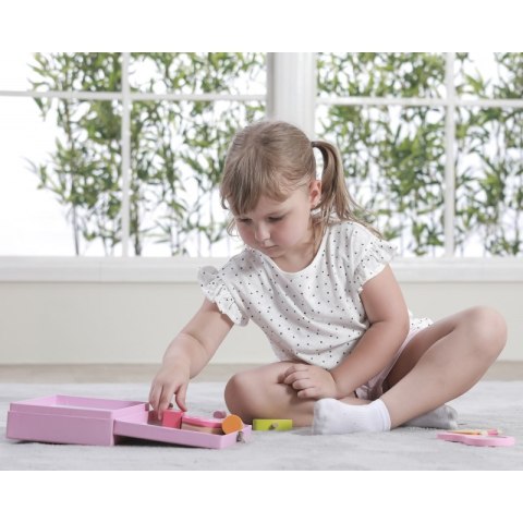 ZESTAW DO MAKIJAŻU TOALETKA KOSMETYCZKA VIGA TOYS ZESTAW DO MAKIJAŻU TOALETKA KOSMETYCZKA VIGA TOYS