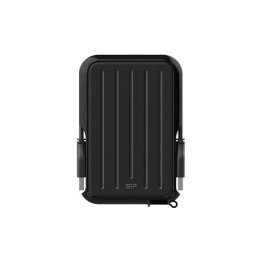 Silicon Power Portable Hard Drive ARMOR A66 2000 GB, USB 3.2 Gen1, Black