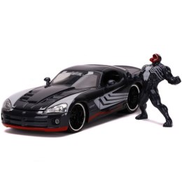 JADA Marvel Samochód Venom 2008 Dodge Viper Figurka 1:24