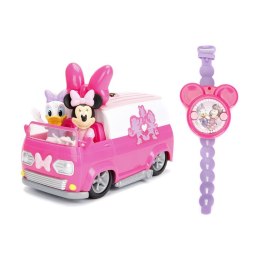 JADA Disney Myszka Minnie Samochód Van RC Roadster Zdalnie Sterowany Daisy Pilot na rękę