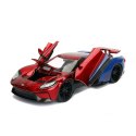 JADA Marvel Spiderman Samochód Ford GT 1:24 2017