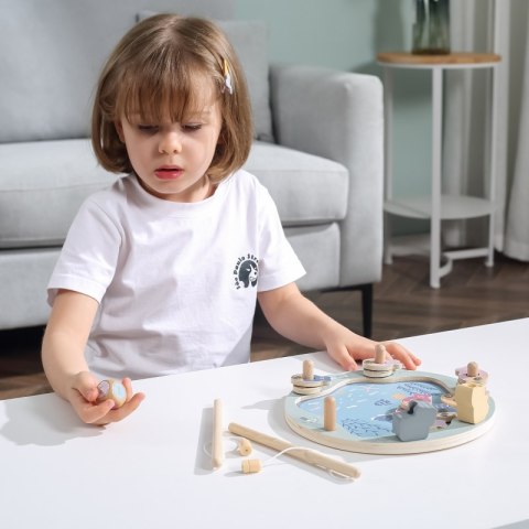 Viga PolarB Drewniana Gra Łowienie Rybek