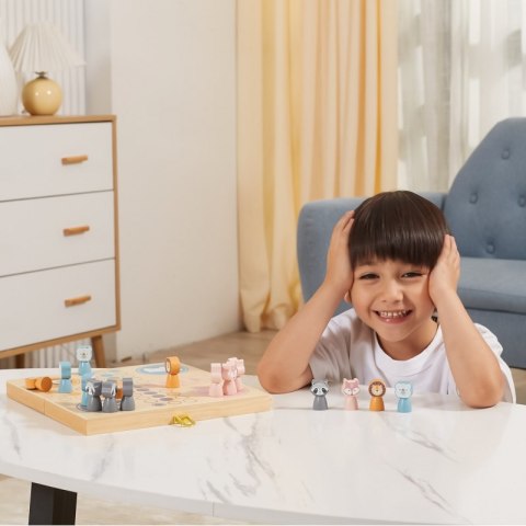 Viga PolarB Drewniana gra Ludo Chińczyk Viga PolarB Drewniana gra Ludo Chińczyk